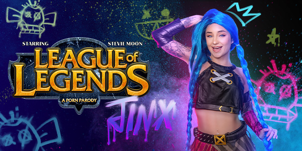 VRConk Stevie Moon – League Of Legends: Jinx (A Porn Parody)