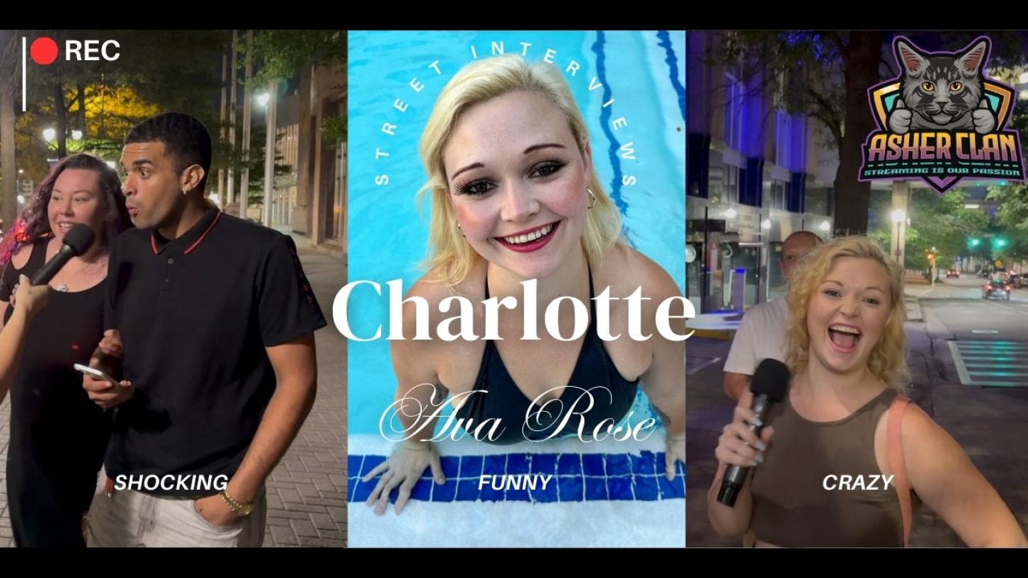 The Flourish XXX Ava Rose AsherClan Street Interviews Charlotte - Ava Rose