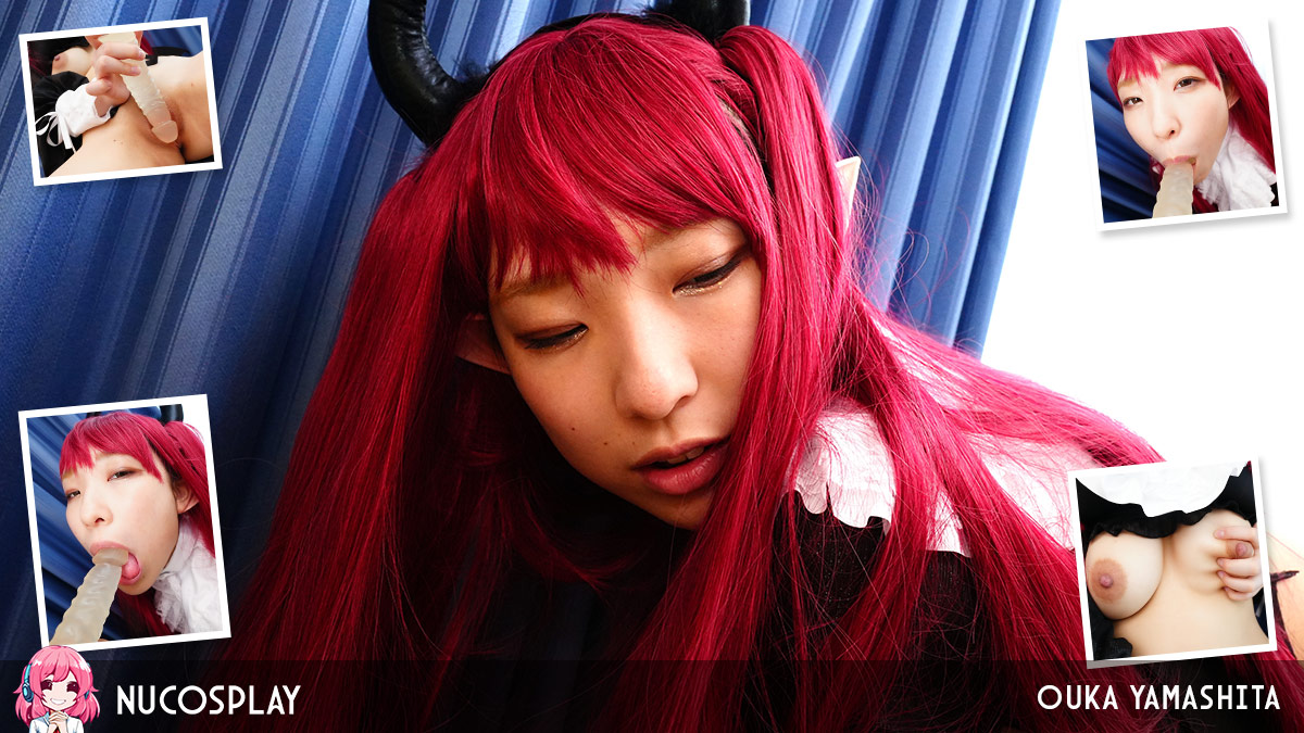 NuCosplay-Ouka Yamashita-Horned Anime Slut Ouka Yamashita Is Horny For An Orgasm