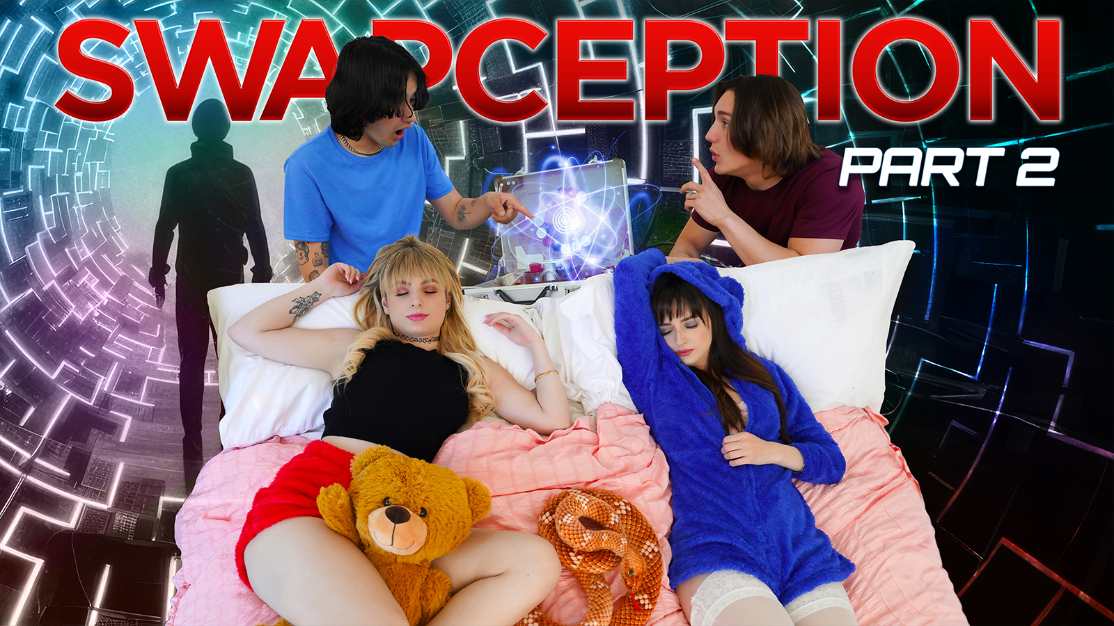 SisSwap-Lana Smalls, Evie Christian, Elias Cash, Axel Haze-Swapception Part 2: Swap Harder