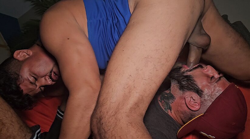 TIM Suck Romeo Davis, AJ Mambie Romeo Davis And AJ Mambie