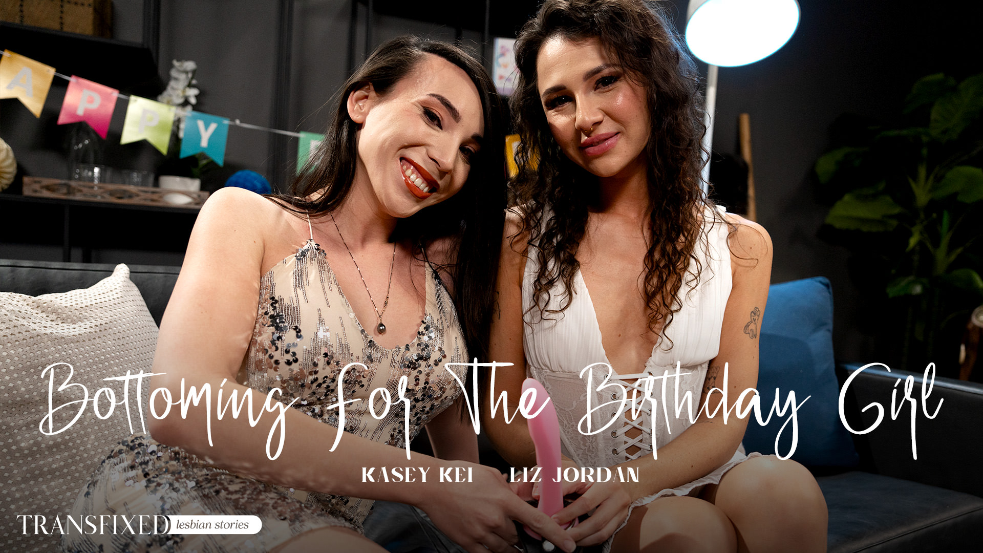 Transfixed Liz Jordan, Kasey Kei Bottoming For The Birthday Girl