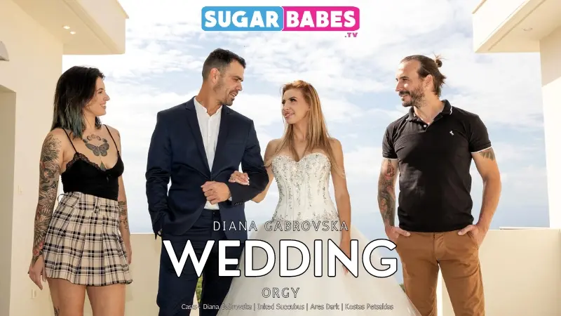 SugarBabes TV Diana Gabrovska, Inked Succubus, Ares Dark, Konstantinos Petsakias Diana Gabrovska Wedding Orgy