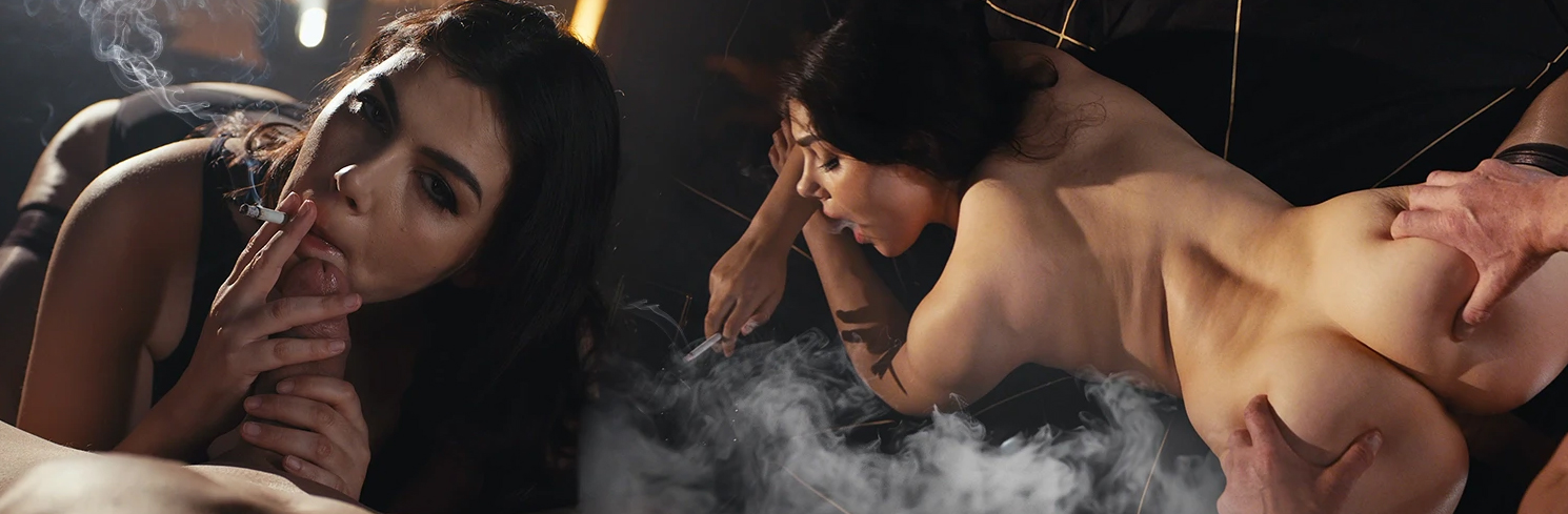 Smoking Hawt Valentina Nappi, Steve Q Smoking Valentina Nappi