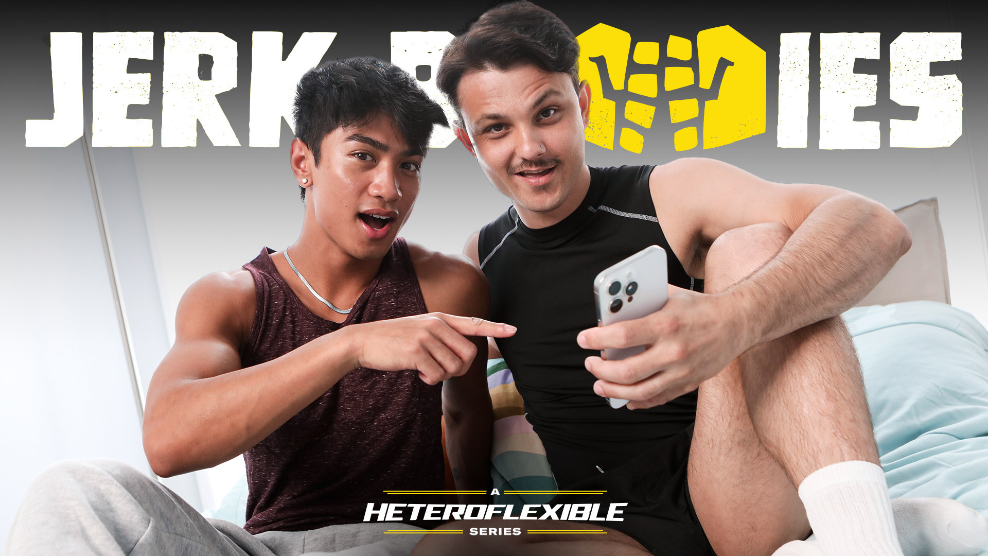 JerkBuddies-We Can Just Imagine It's A Chick Touching Us, Bud!-Enzo Muller, Luca Knight