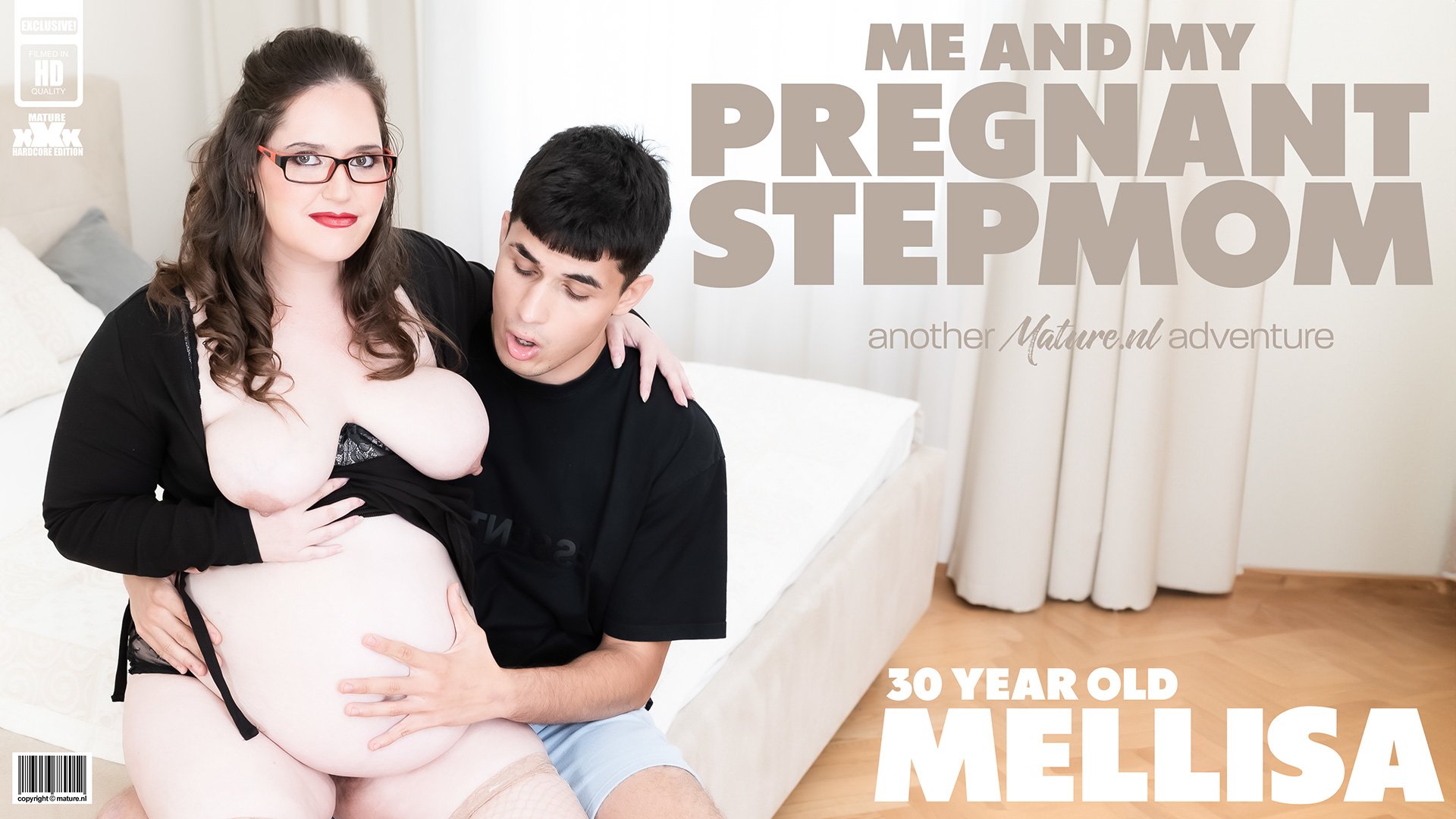 Mature.NL-Bruno Baxter, Mellisa-Mellisa is pregnant stepmom who craves the cock from her stepson who loves to give her a creampie!