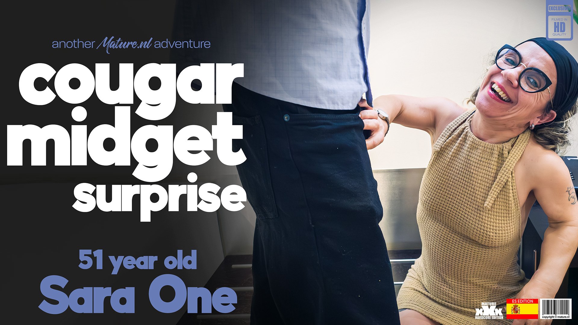 Mature.NL-Manix Sweet, Sara One, Yelena Vera-Sara One is a mature midget who fucks the lobby toyboy as a surprise arranged by her friend Yelena