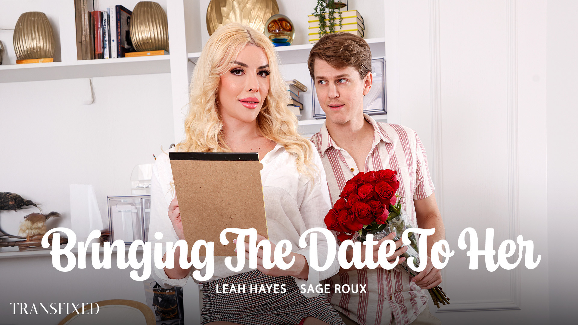 Transfixed Sage Roux, Leah Hayes Bringing The Date To Her