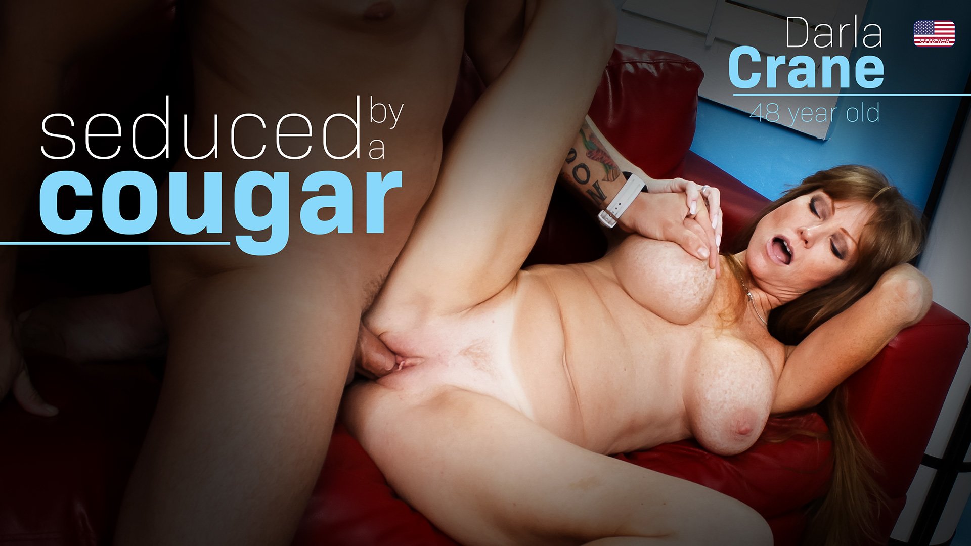 Mature NL Bradley Remington, Darla Crane American MILF Darla Crane seduces a young man to fuck her wild at her house!