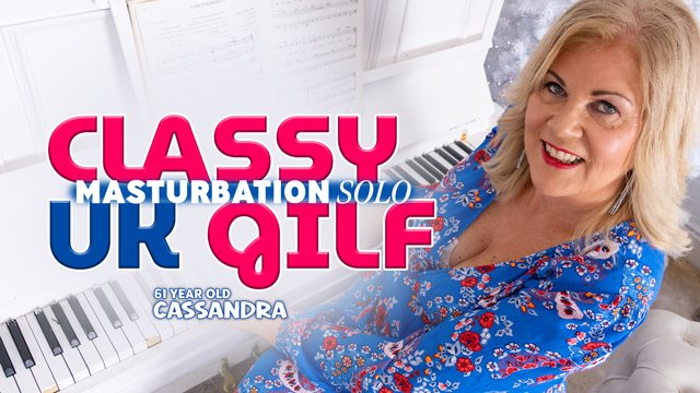 Mature NL Cassandra Classy UK QILF Masturbation Solo