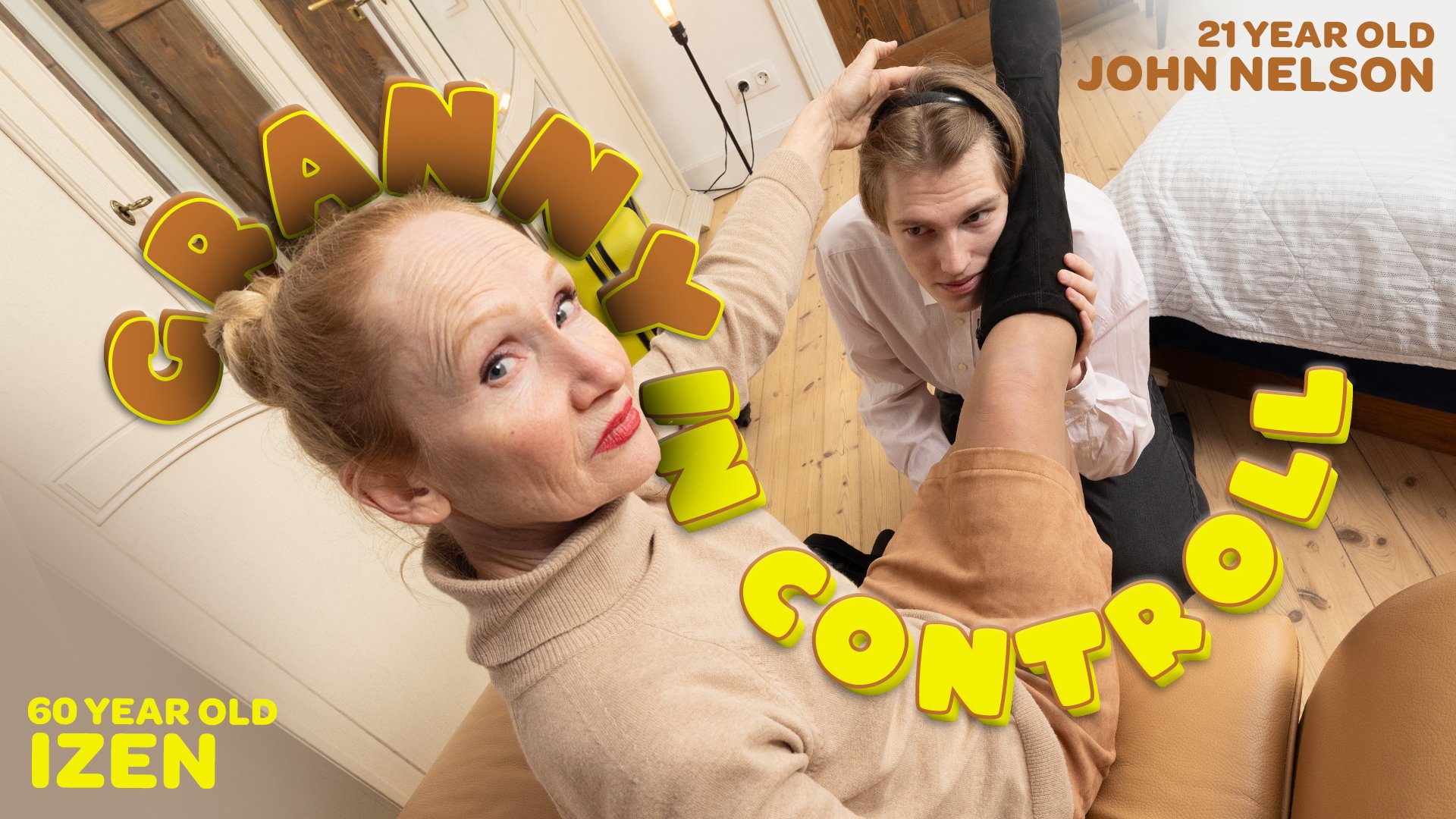 Mature.NL-Izen, John Nelson-Granny Izen gets her juicy 60 year old pussy fucked by a young guy!