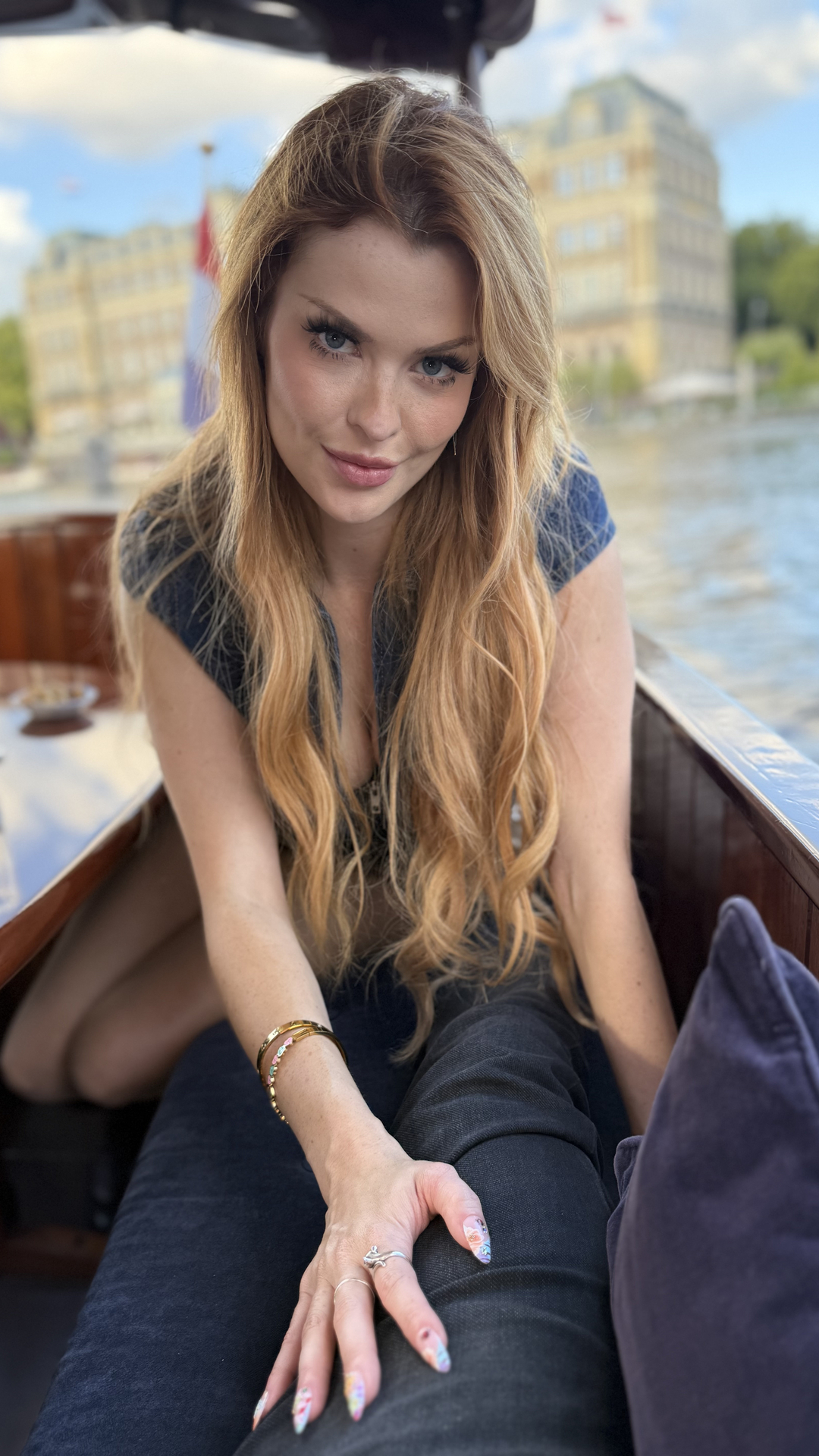 Mr Lucky Life Elly Clutch Amsterdam With Stunning Redhead Elly Clutch - Part 1
