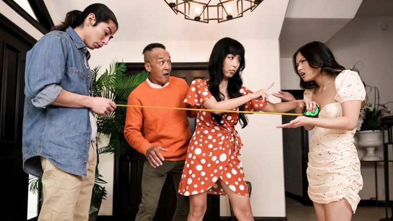 Brazzers BrazzersExxtra Marica Hase & Lulu Chu & David Lee & Chong Dong – Measuring Up!