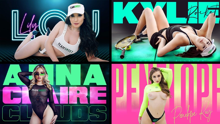 TeamSkeet TeamSkeetSelects Kylie Rocket & Penelope Kay & Lily Lou & Anna Claire Clouds – 2022 All Stars Compilation